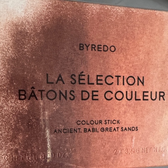 Byredo La Sélection Bâtons de Couleur Trio NWT Eyes Lip and Cheeks - Picture 2 of 4